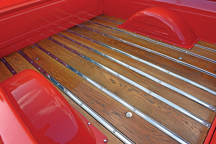 Bed of a 1965 Checy C10