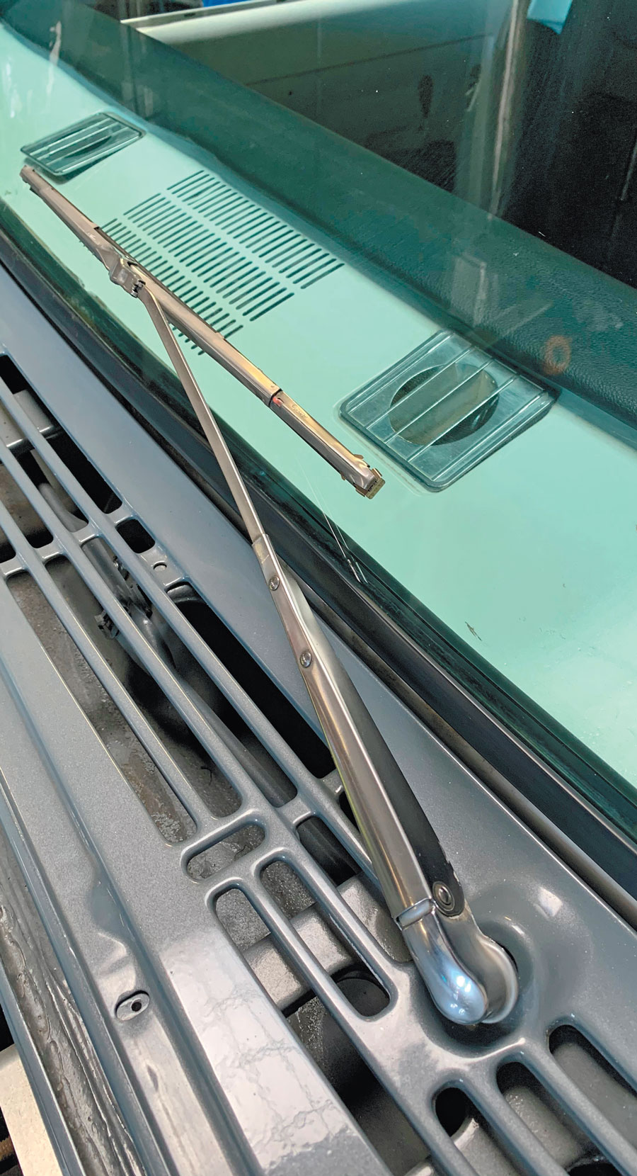 Install your wiper arms along with a fresh set of wiper blades