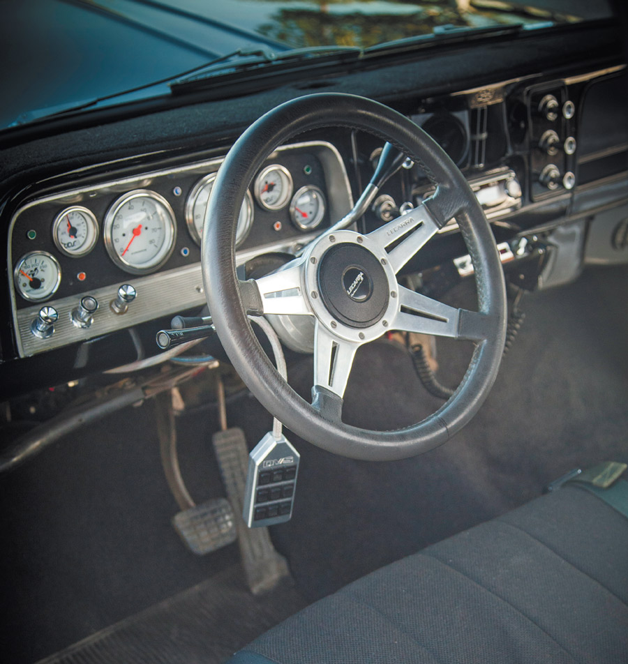 Steering Wheel of a 1964 Chevy C10