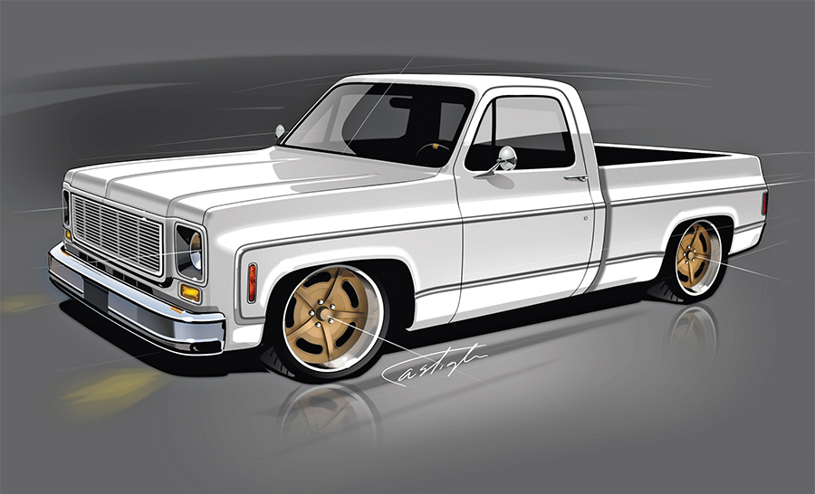 rendering of our 1980 C10