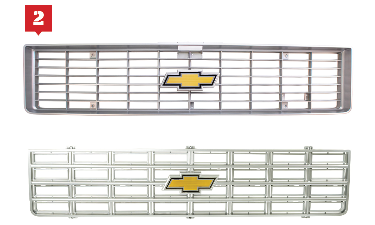 Chevy squarebody grilles