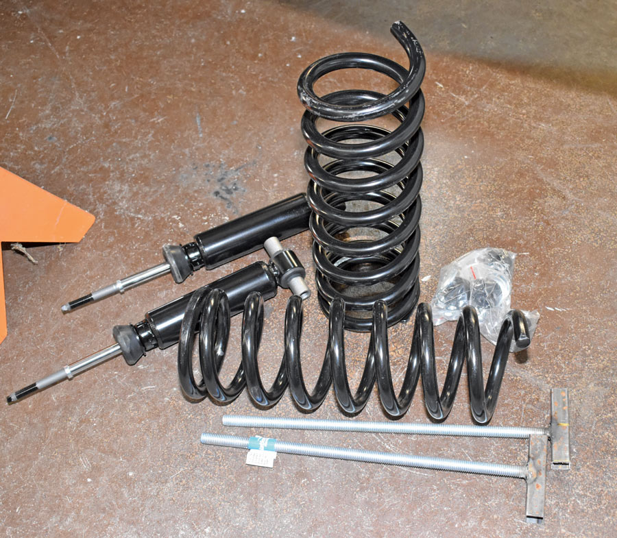 Included in our Hcoil springs and shock absorbers