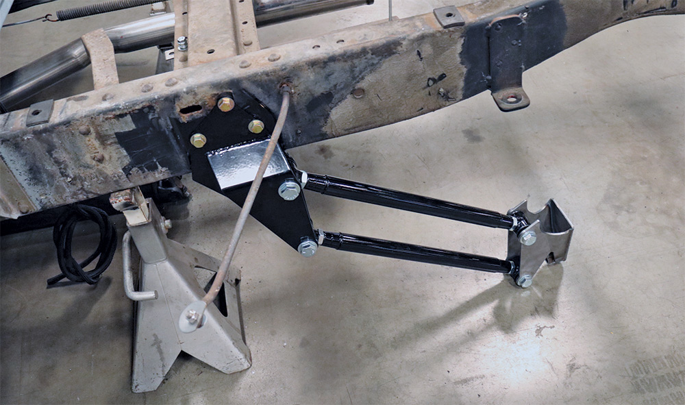 Loosely assembled Rear brackets