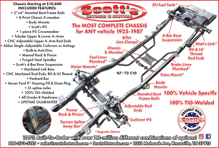 Scott's Hot Rods Advertisement