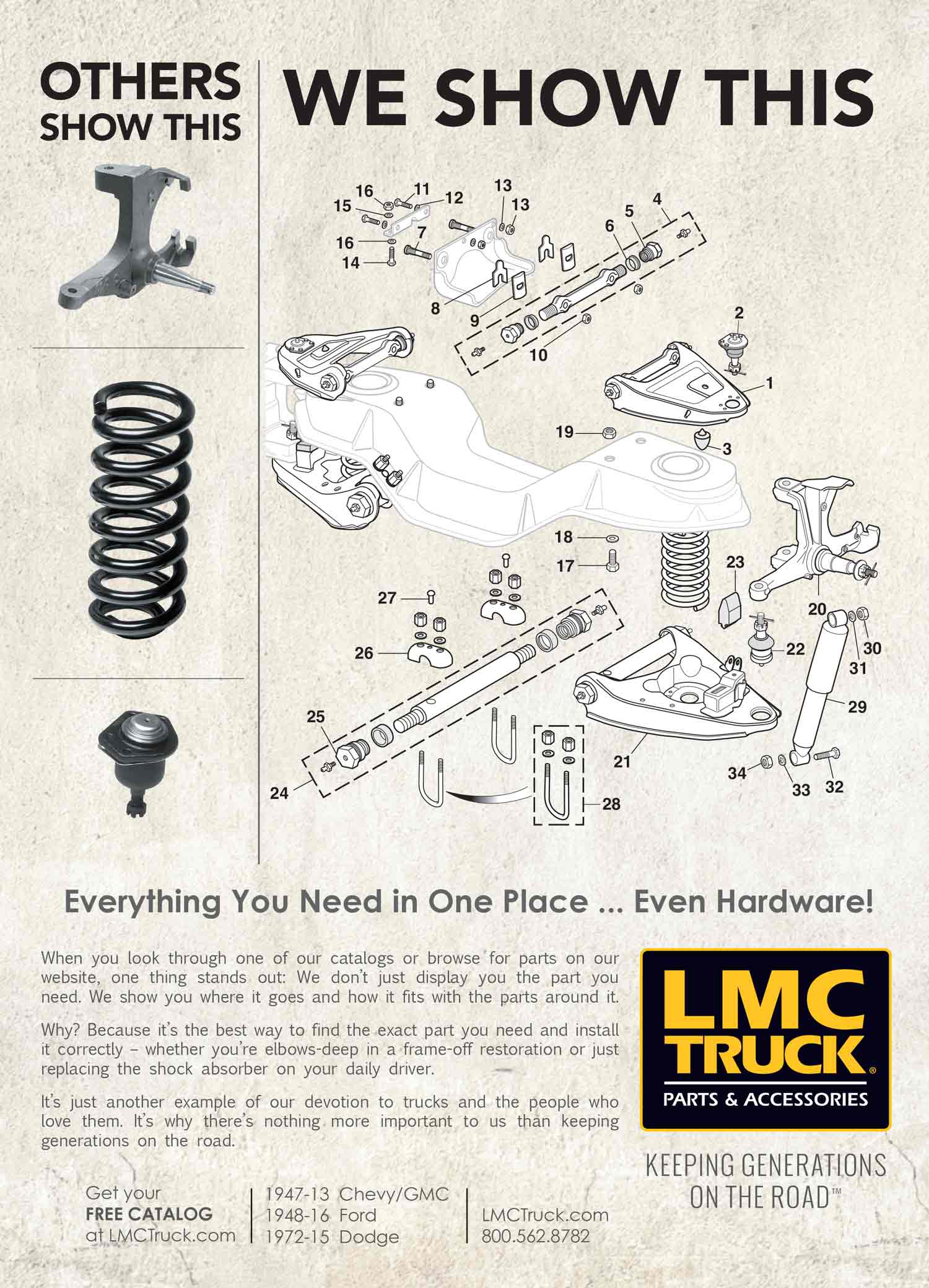 LMC Truck Parts & Accessories Advertisement