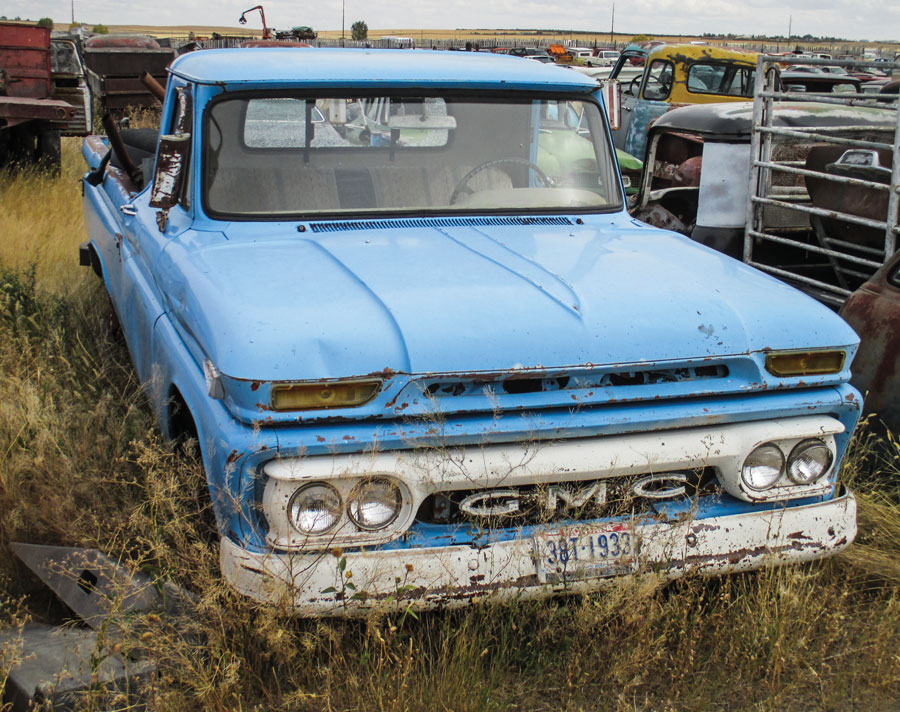11: With its 305ci V-6, this 1964- to 1966-style GMC deserves a straightforward restoration