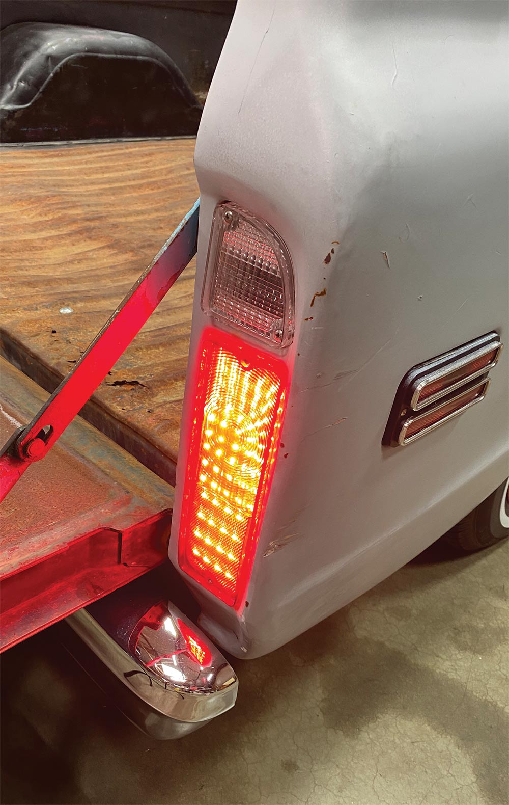 LED taillights working