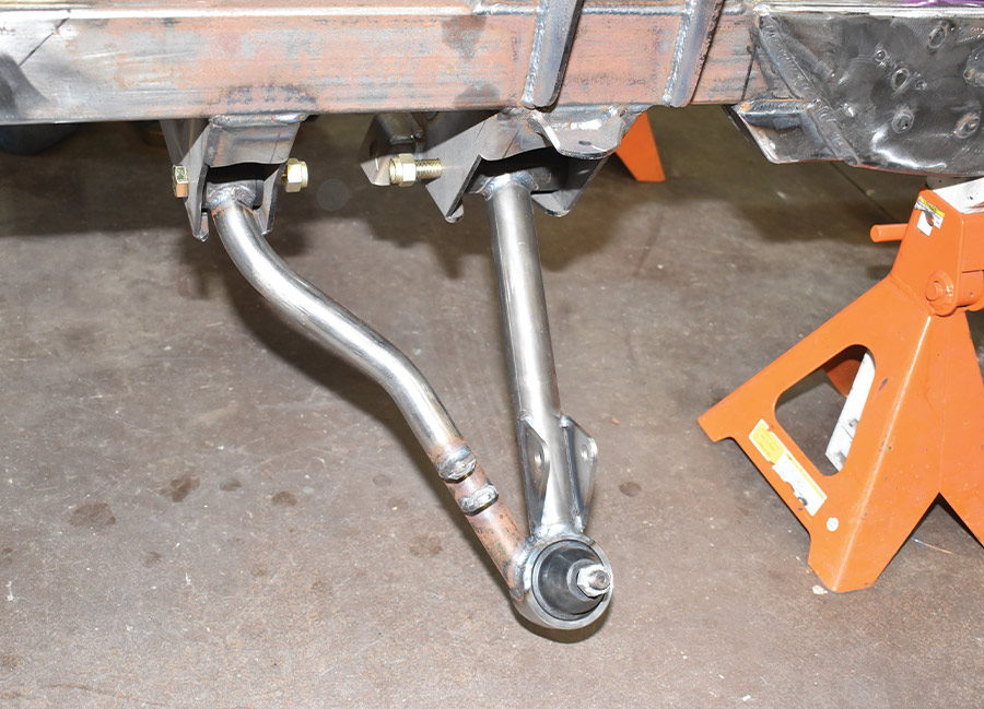 The lower control arms