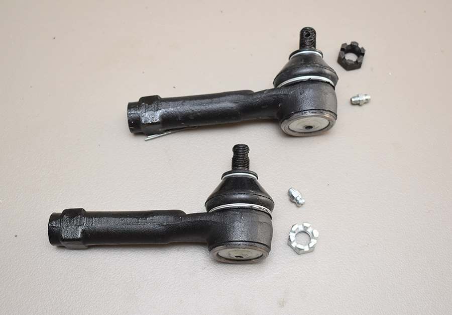 Speedway’s longer-than-stock tie-rod ends are required
