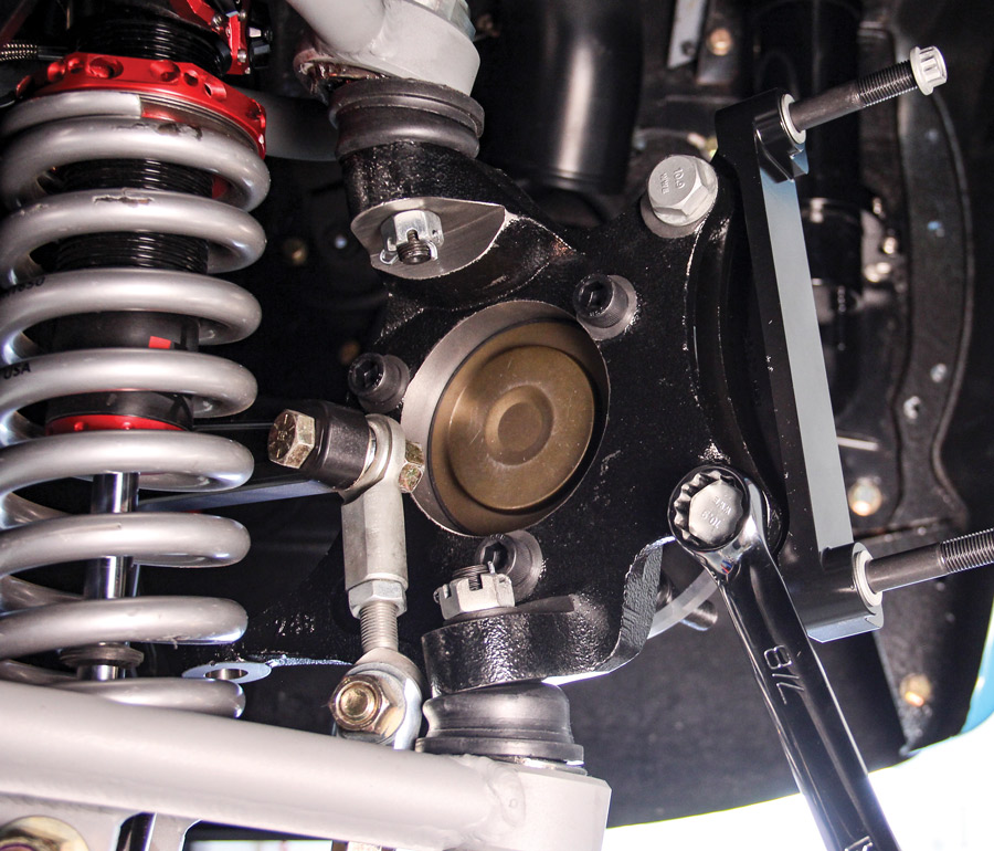 calipers placed