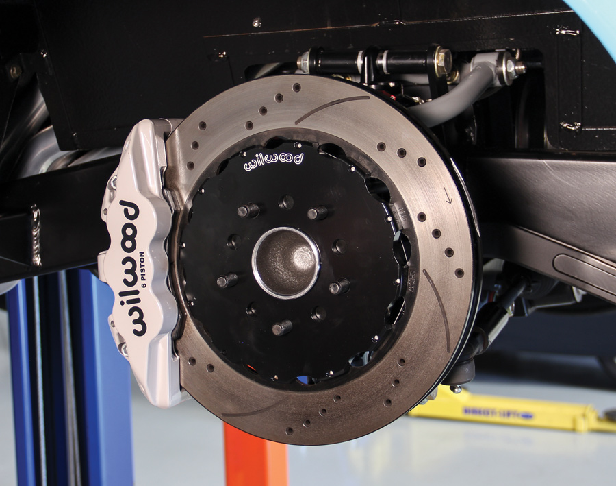 Mustang II IFS is now CS Spindle equipped and ready to perform