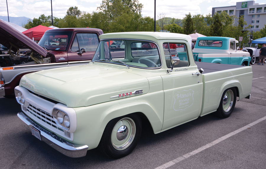 Mint green F-100 Mint green F-100