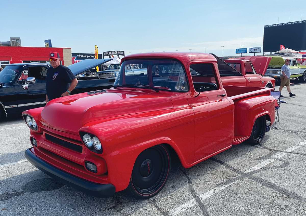 Red C10 side view