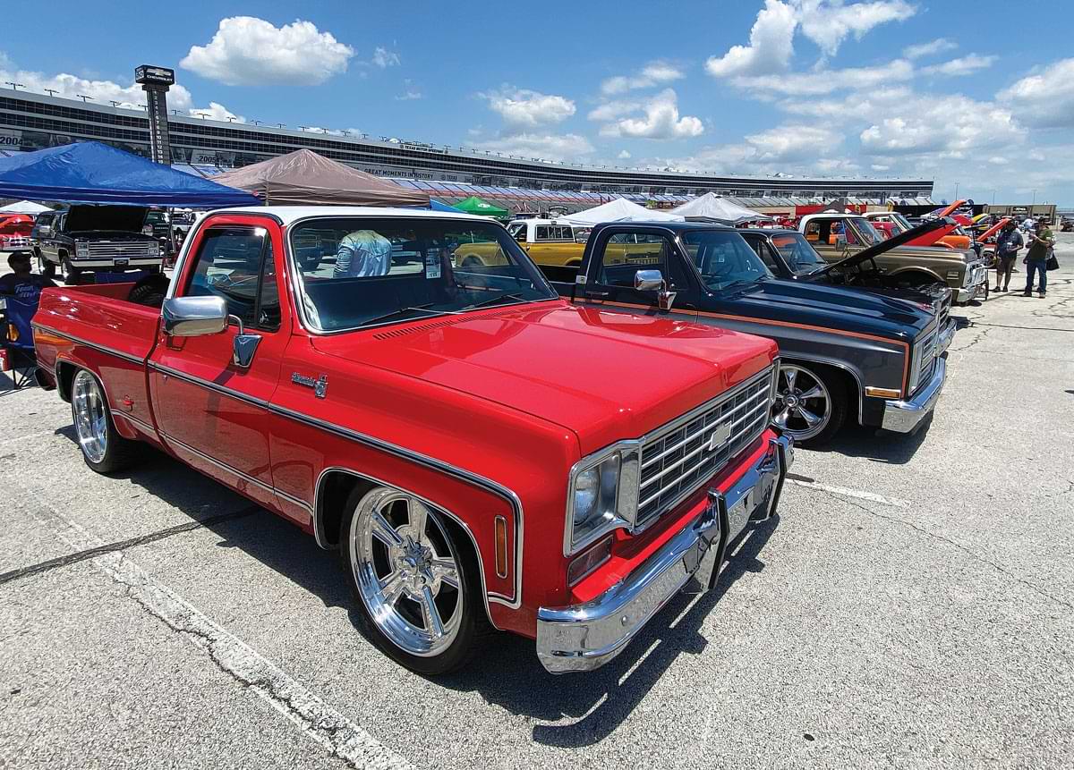 C10s lined up