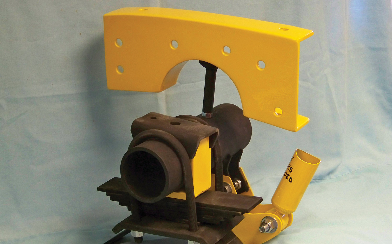 a yellow flip kit from Fatman Fabrications