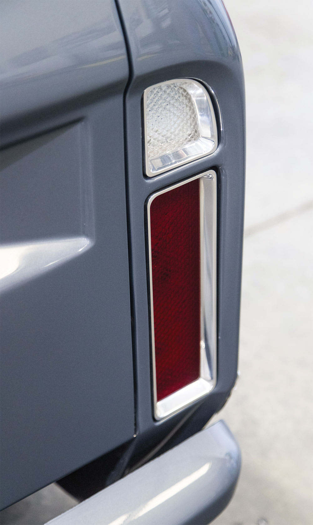 Grey 1968 GMC Taillight