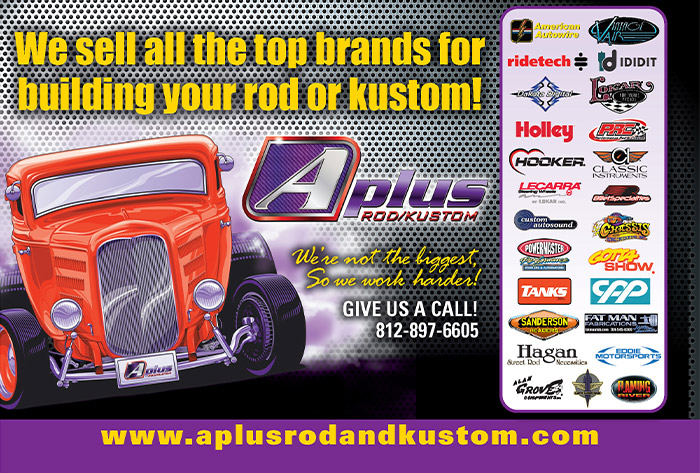 A Plus Rod/Kustom Advertisement