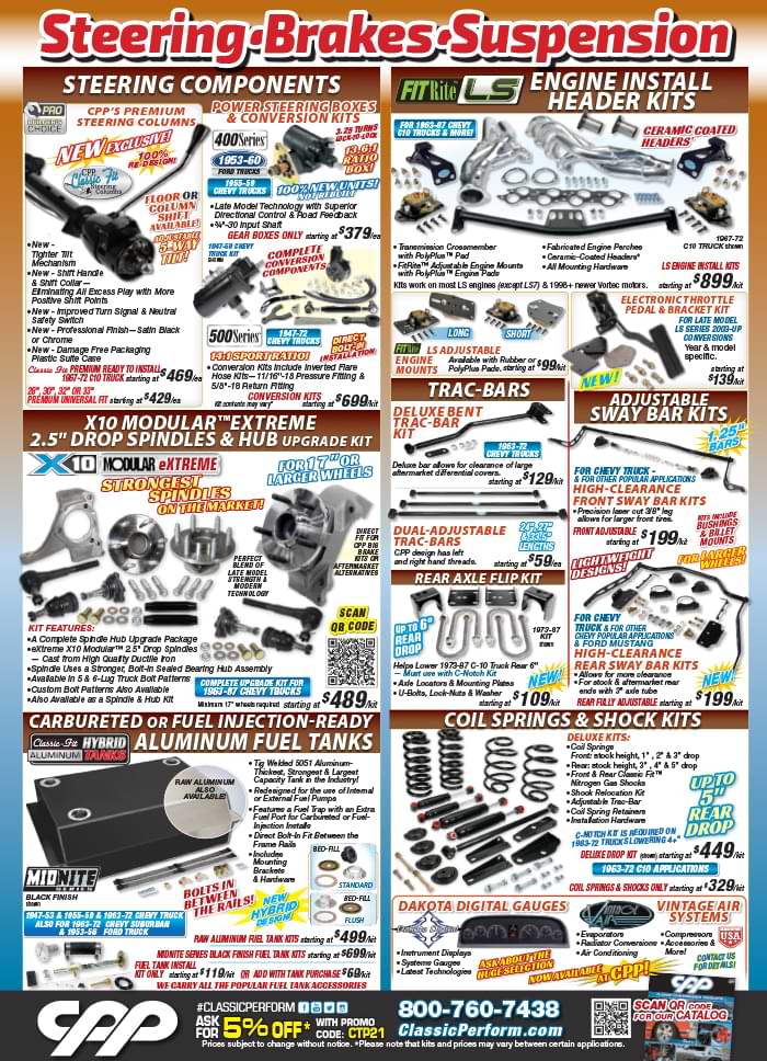 Classic Performance Products, Inc. Advertisement