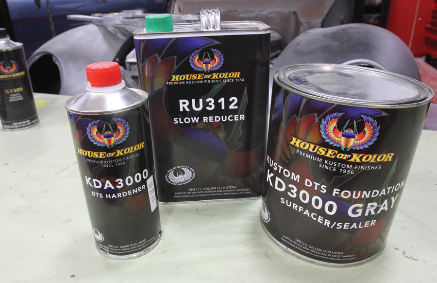 House of Kolor painting equipment