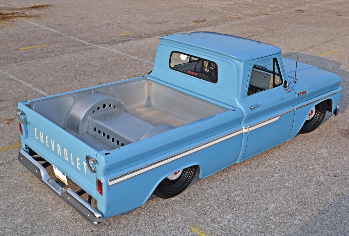 Top view of the truck - ’60s C10