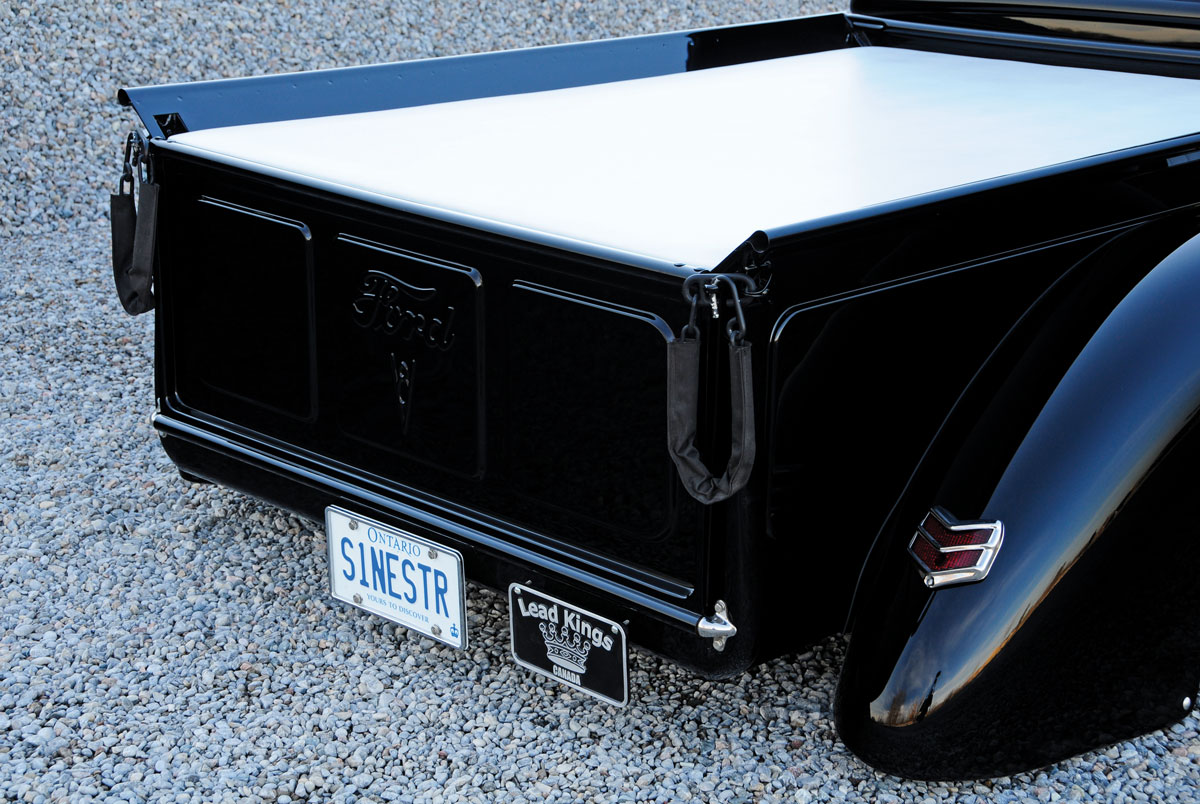 ’40 Ford pickup truck bed
