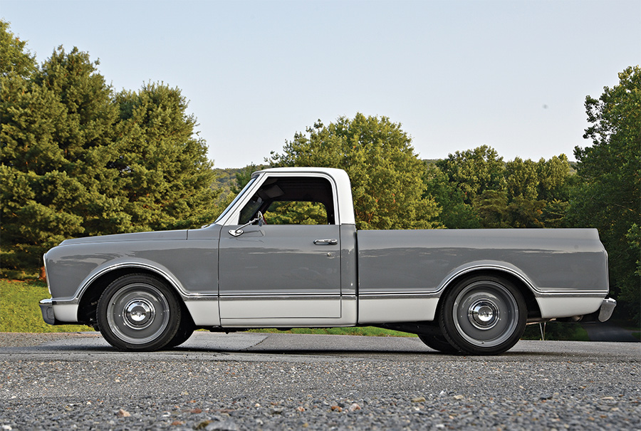 gray C10 side profile