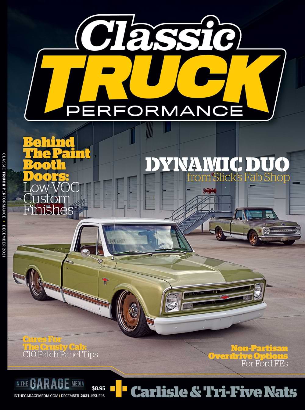 December 2021 edition cover of Classic Truck Performance Magazine