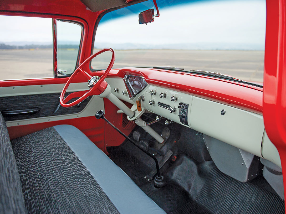’58 Chevrolet Apache interior