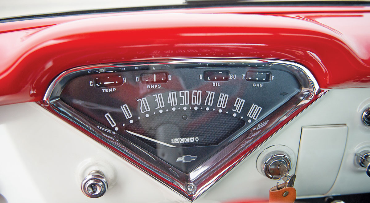 ’58 Chevrolet Apache gauges