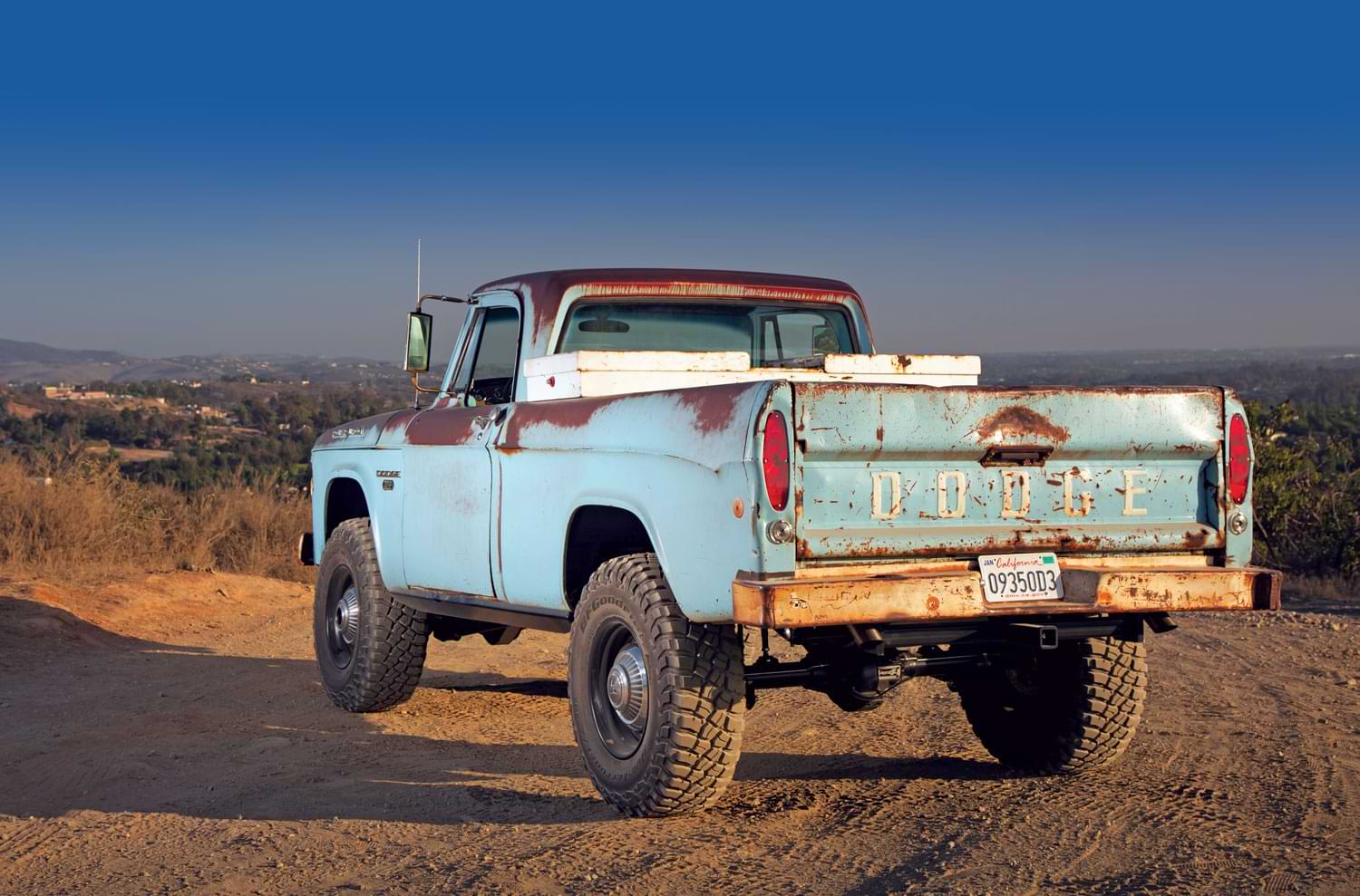 ’68 Dodge W100 Power Wagon back view
