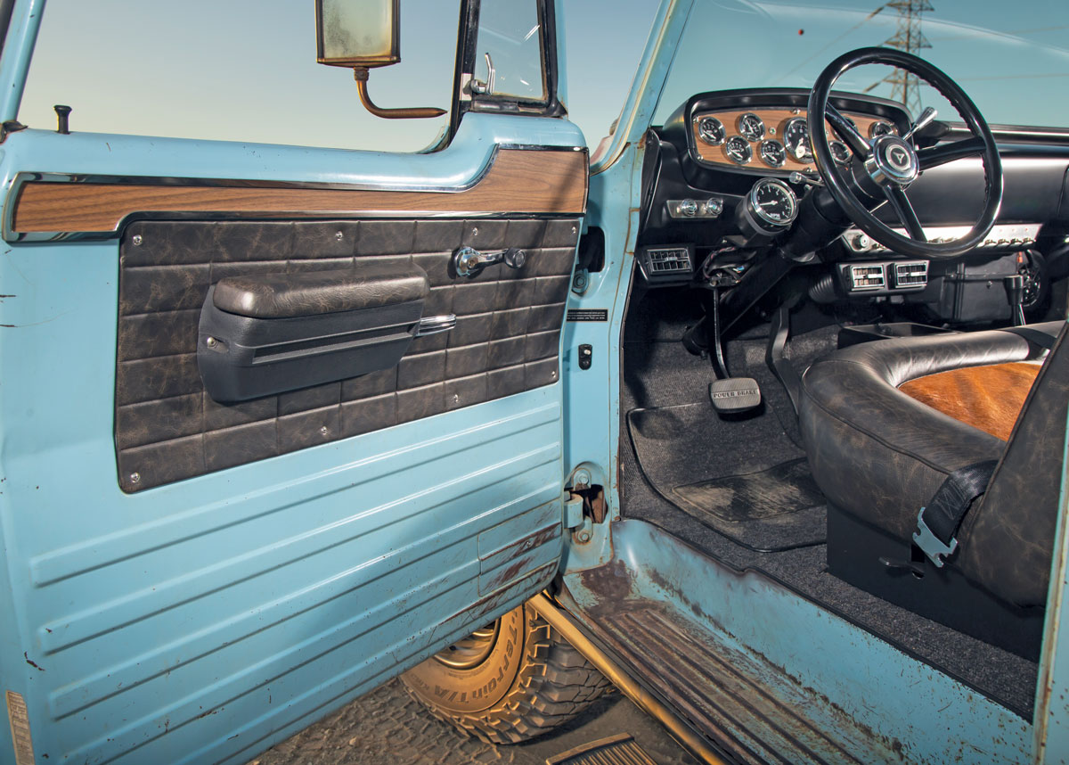 ’68 Dodge W100 Power Wagon door interior driver side