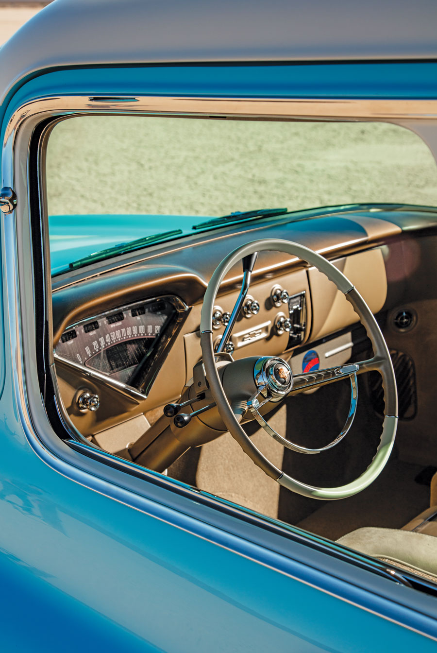 '58 Chevy Apache steering wheel