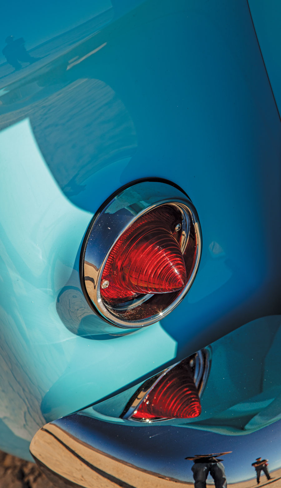 '58 Chevy Apache tail light closeup