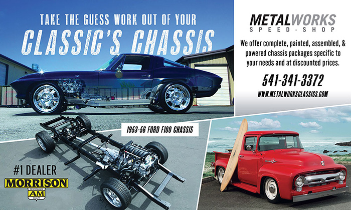 Metalworks Classic Auto Restoration & Speed Shop Advertisement