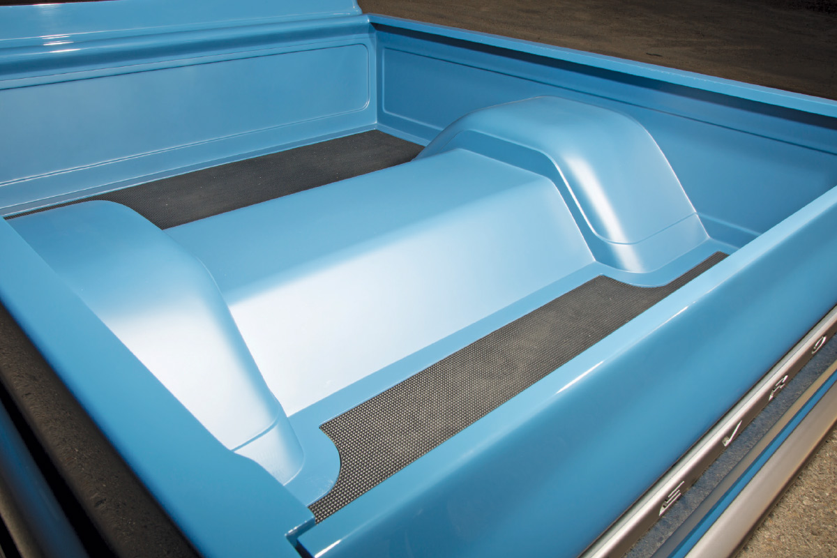 67 Chevy Camaro's rear bed
