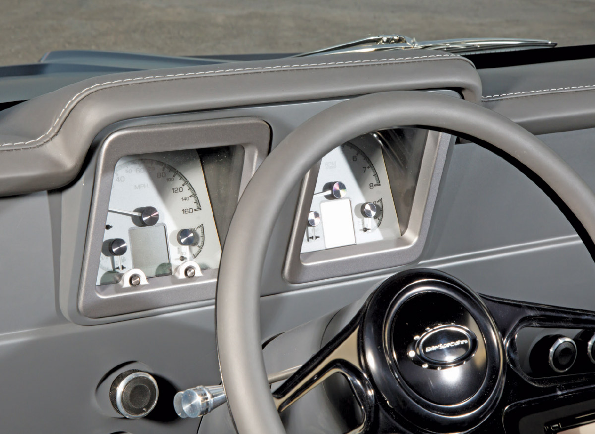 67 Chevy Camaro's steering wheel