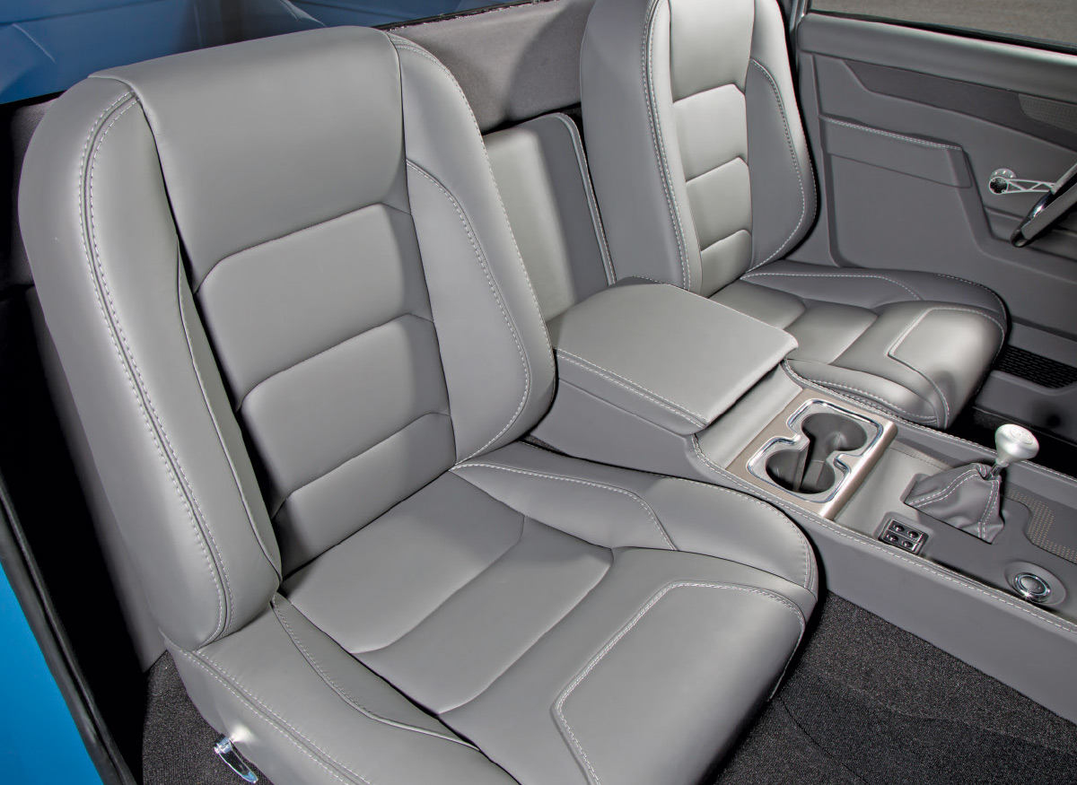67 Chevy Camaro's leather seats