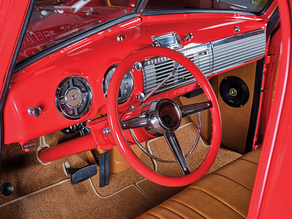 '49 GMC steering wheel