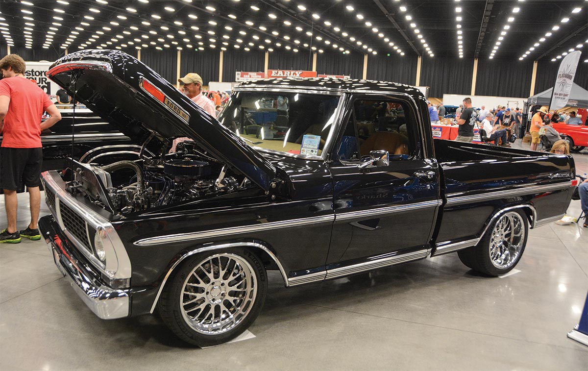 black 70s ford f100