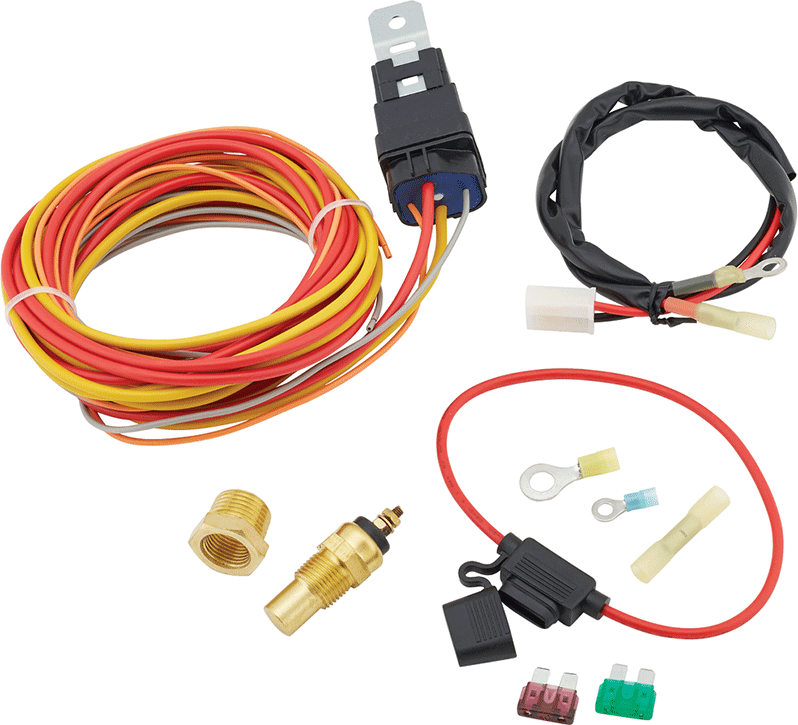 Electric fan relay wiring kit