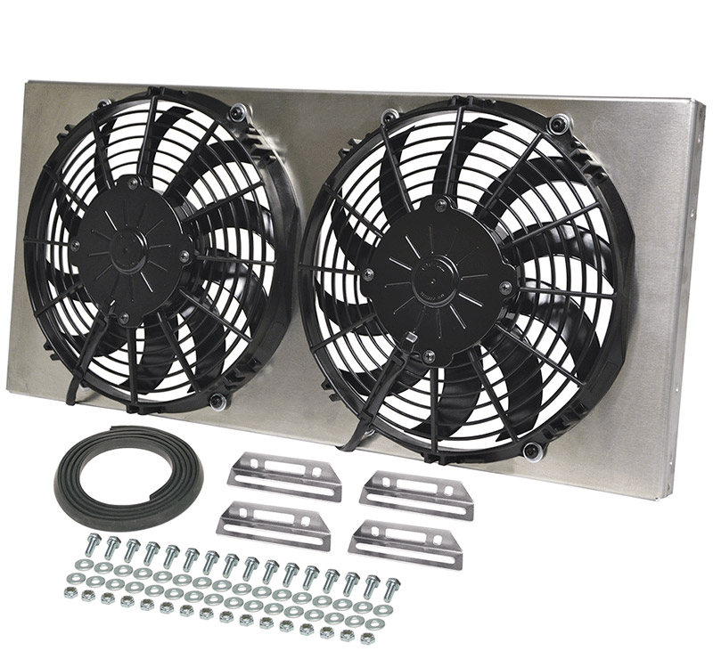 First test of a dual head car fan from  