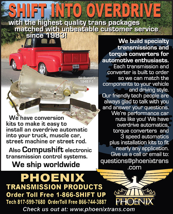 Phoenix Transmission Products Advertisement