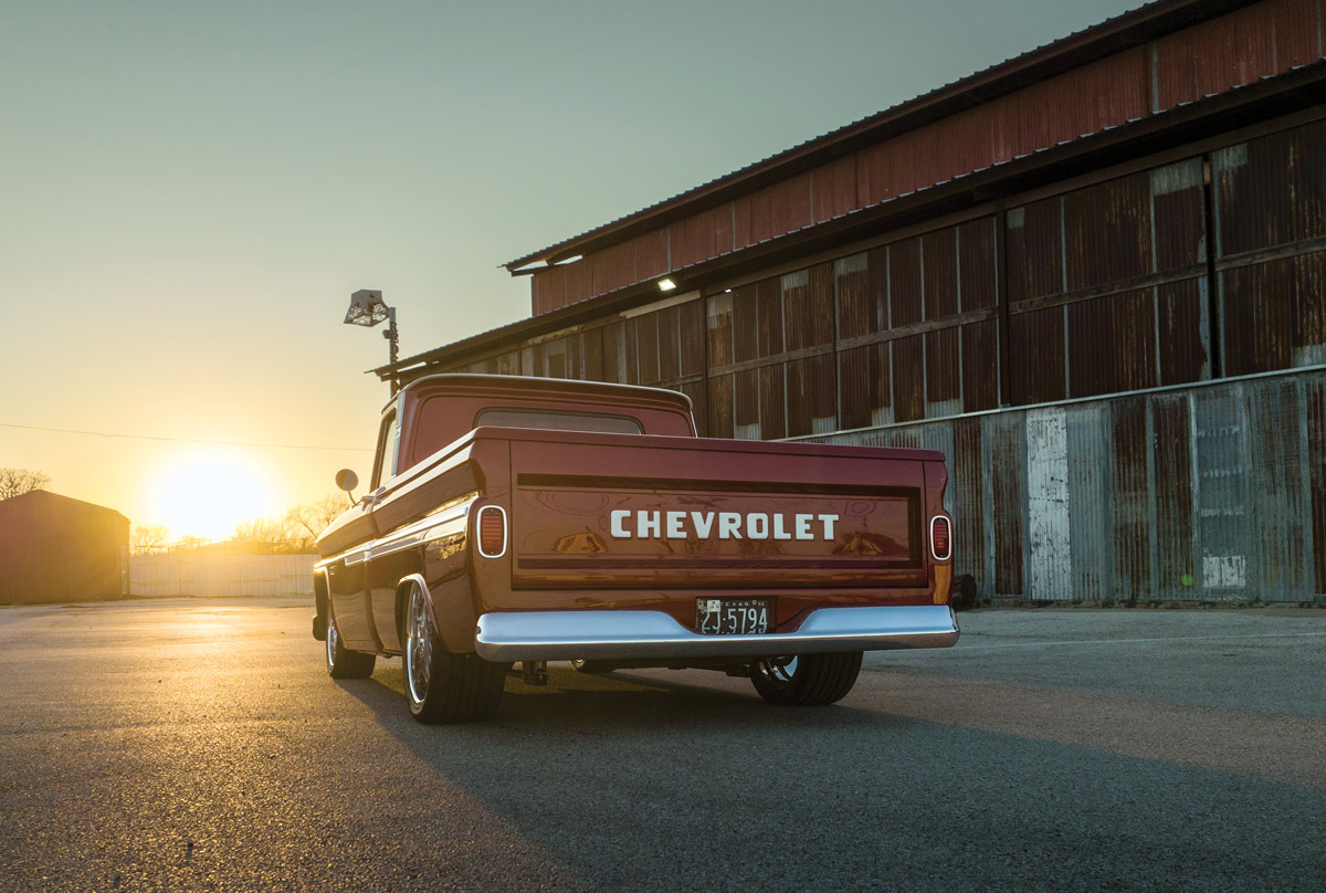 1966 Chevy's rear side
