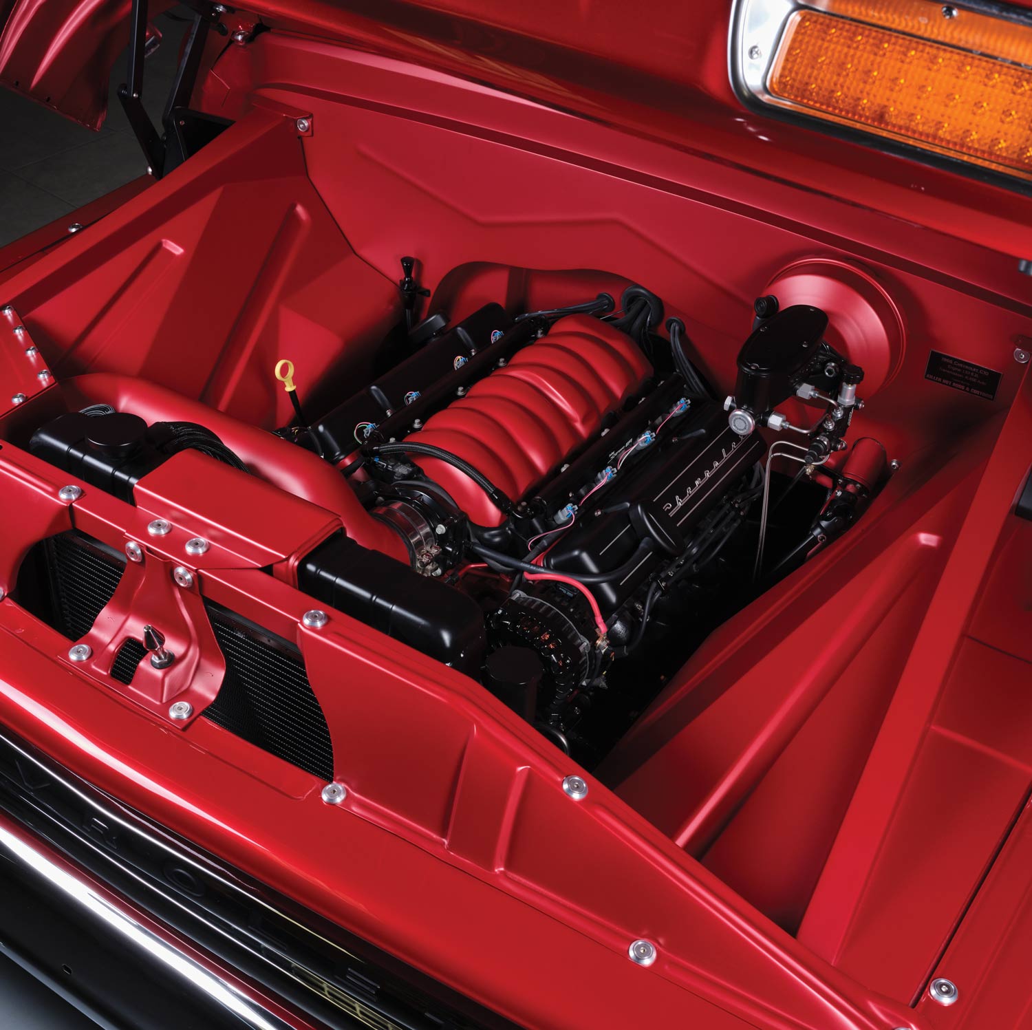 ’66 Chevy's engine