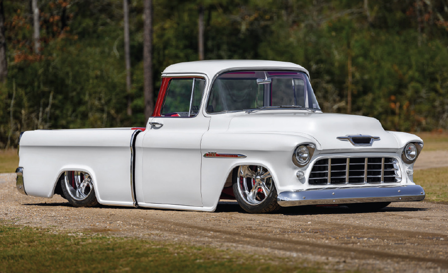 Daryle Courtney’s '55 Chevy Cameo article snapshot