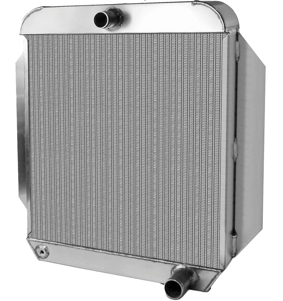 a replacement-style downflow radiator