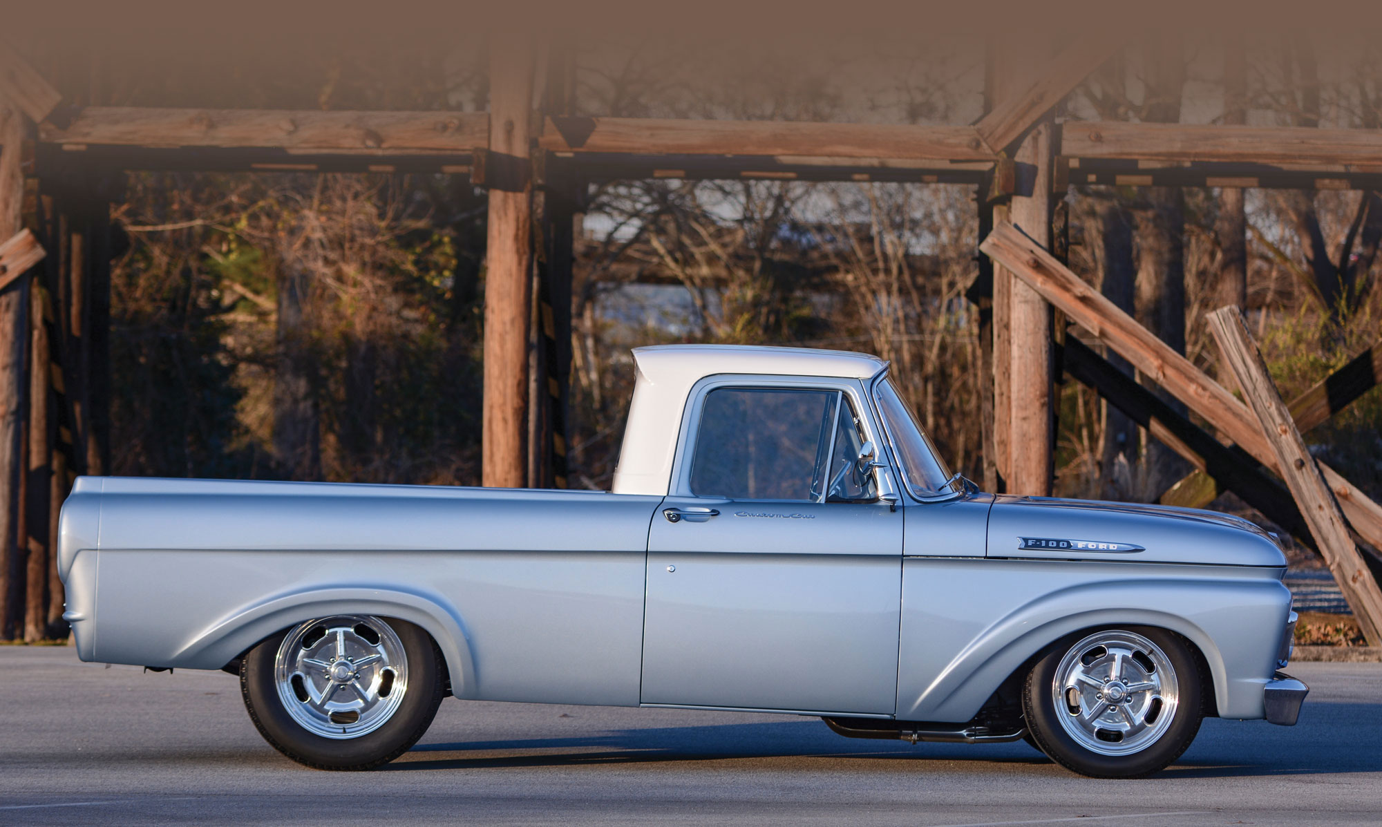 ’61 F-100 side view