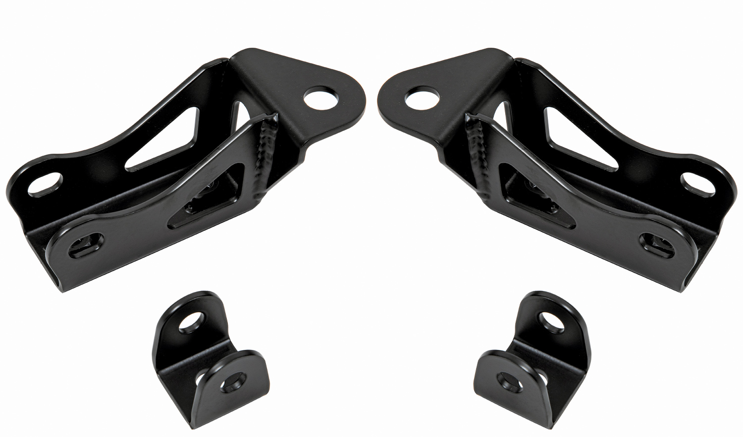 the sway bar mounting brackets