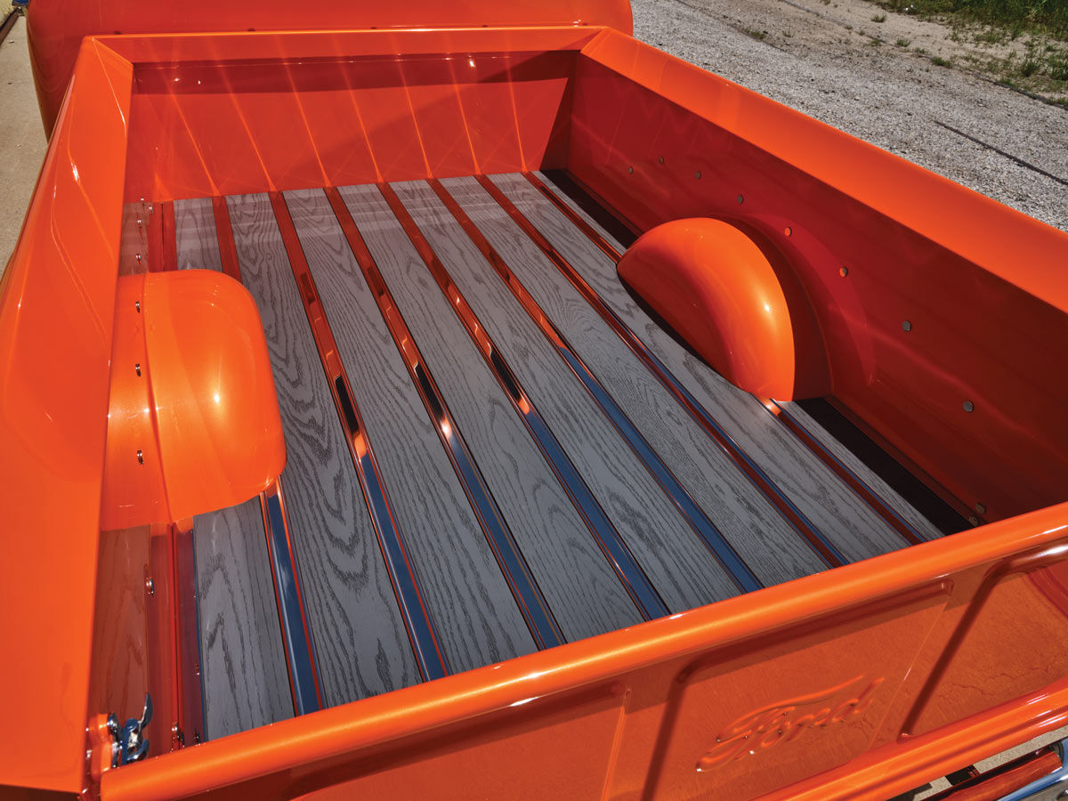 truck bed of F-100