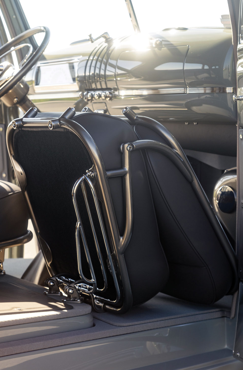 '40 Chevy suburban front passenger seat folded